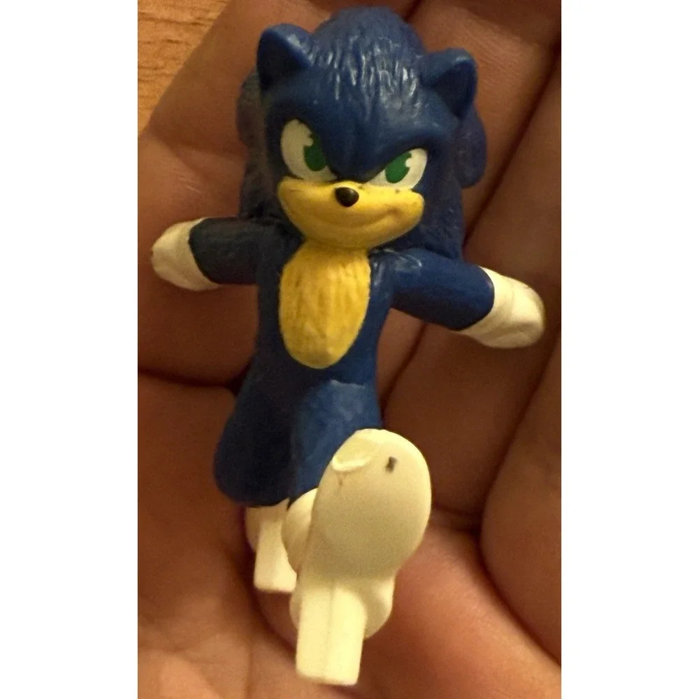 Sonic The Hedgehog Running Figure Toy‎ Action Cake Topper Does not Stand